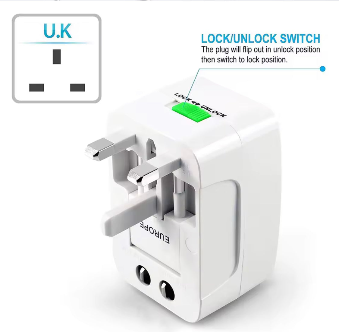 Multifunctional Electric Adapter, All In One Travel Adapter, World Travel Power Adapter Multifunctional Electric Adapter, All In One Travel Adapter, World Travel Power Adapter